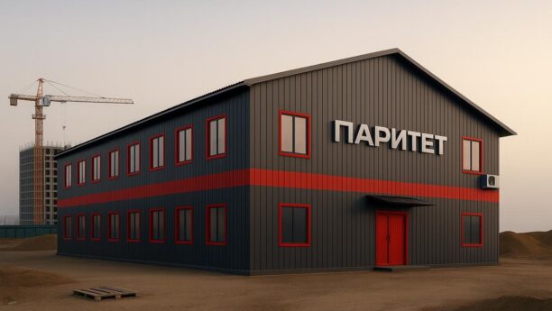 Модульный АБК для застройщика «Паритет»